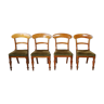 Chaises de salle à manger en bois de cerisier