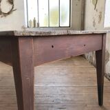 Vintage pine farm table