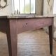 Table de ferme vintage en pin