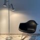 Lampe lampadaire liseuse Delmas vintage années 70 chrome & alu