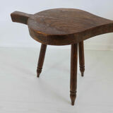 Wooden "ace" tripod stool from the 50s 60s