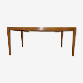 Table haute à rallonges design scandinave 1950