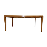 High table with Scandinavian design extensions 1950