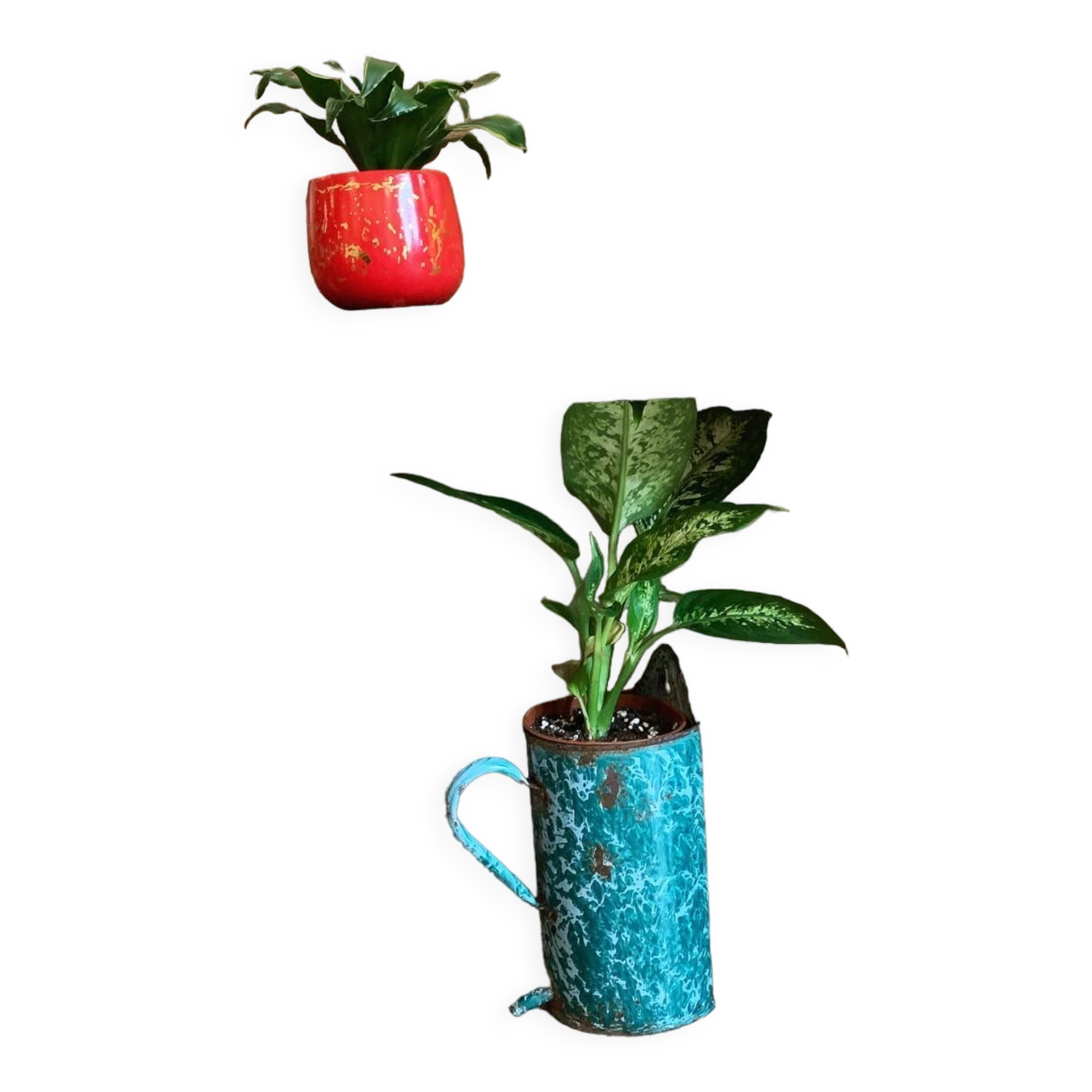 Old wooden workbench