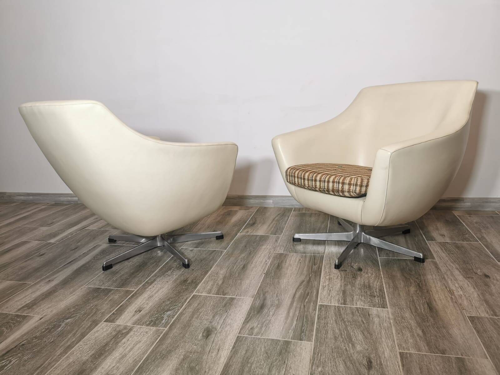 Mid century armchairs