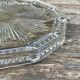 Molded glass table mat