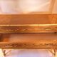 Vintage rattan shelf