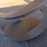 Iron flower table by Maurice Barilone