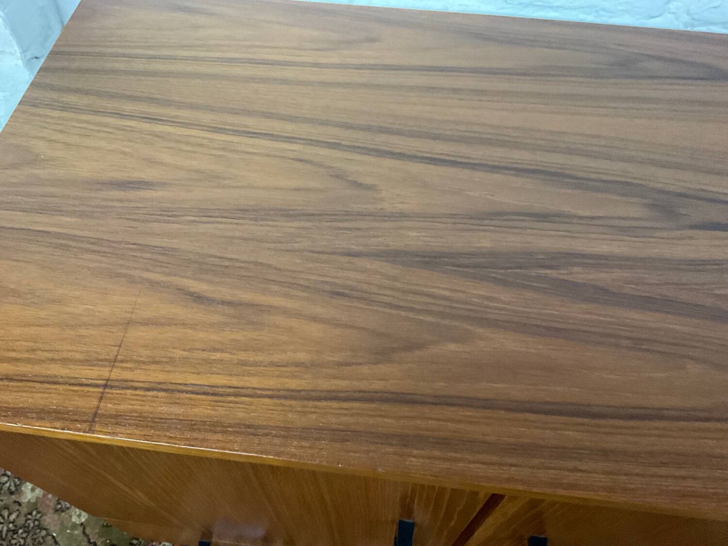 Vintage teak TV cabinet from the 60s