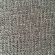 Compact armchair in green/grey chenille fabric