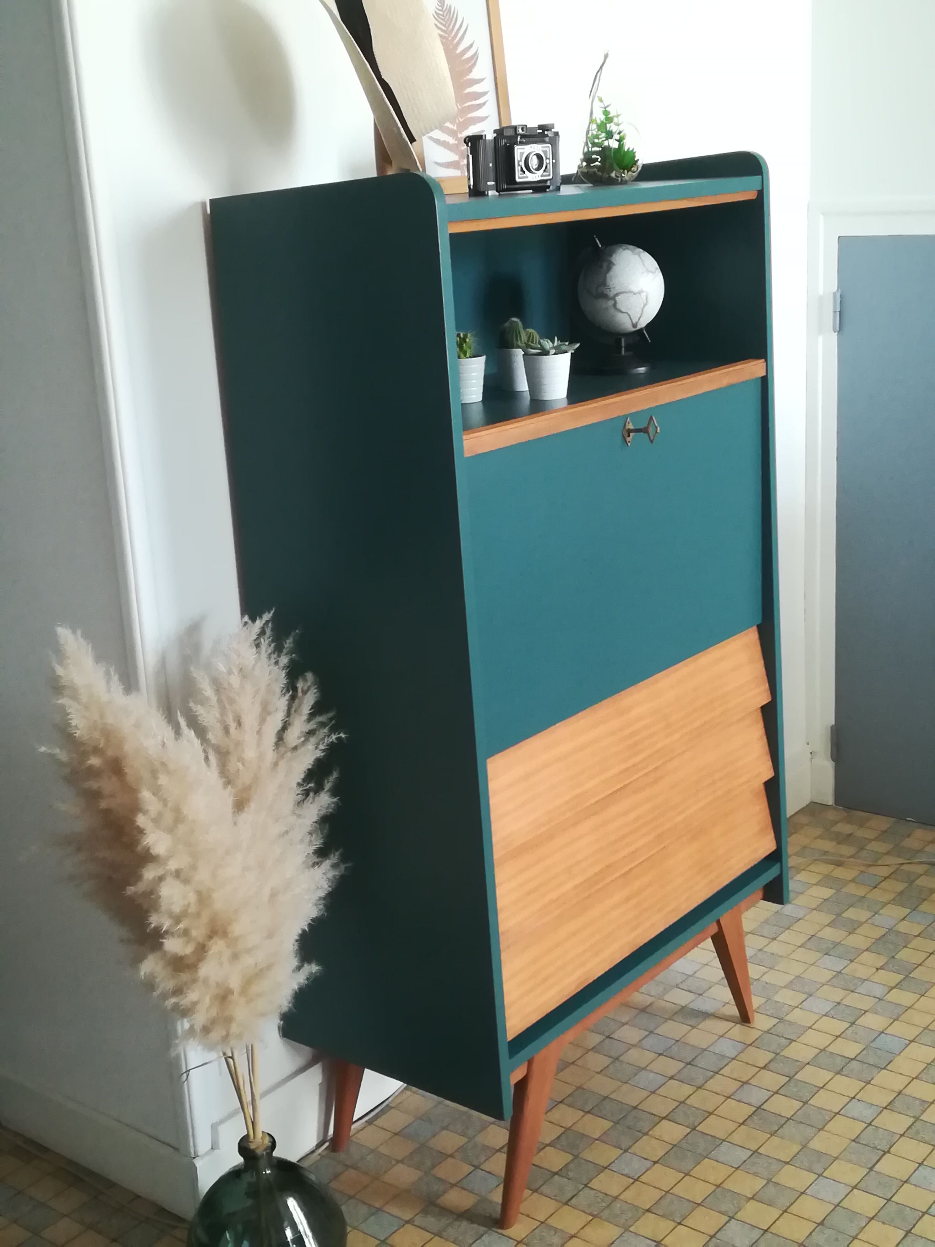 Vintage secretary 50s