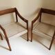 Pair of scandinavian armchairs 50s