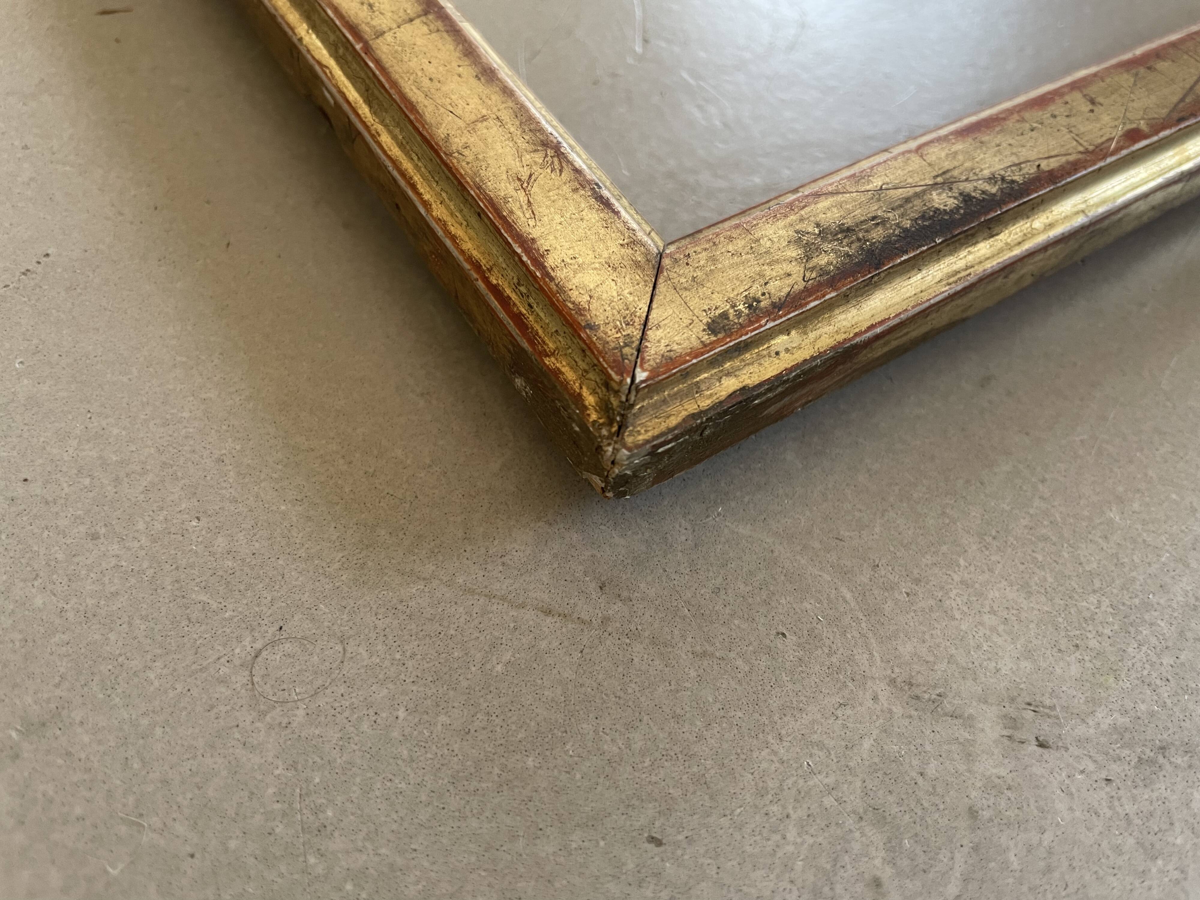 Old golden frame 33x42cm