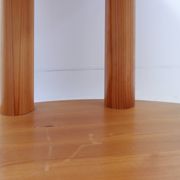 Set of 3 vintage side tables, in the style of Rainer Daumiller