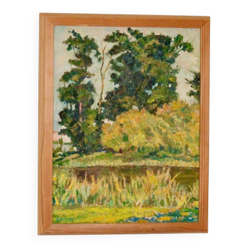 "Trees by the Water" – Arne Larzon