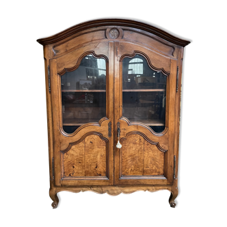 Louis XV glazed wardrobe early 19th century