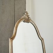 Neoclassical wall mirror in wood mid-century