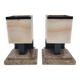 Pair of Marble Fireplace Trims/Bookends