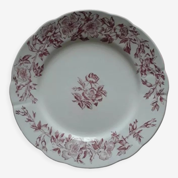 Assiette Longchamp Églantine