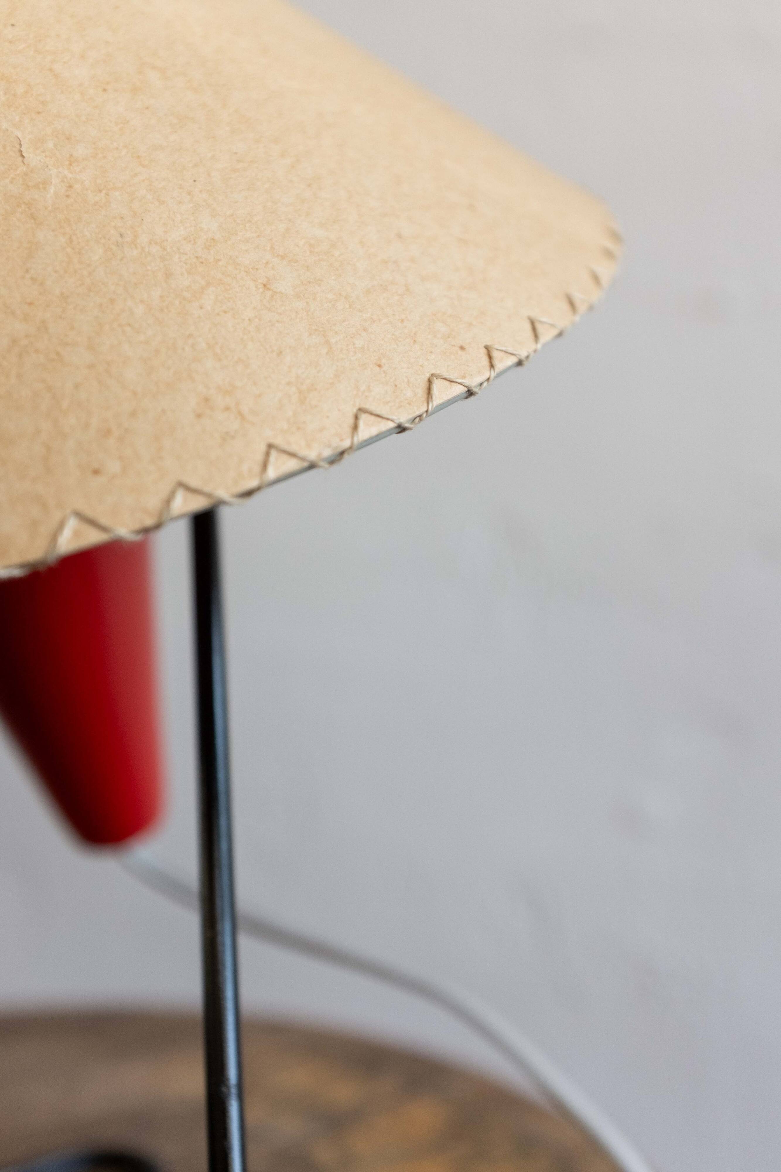 Mid Century Czech Table Lamp by Helena Frantova for Okolo, 1950s