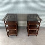 70s rattan desk