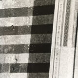 Original photo, nineties, child statue graphic design architecture
