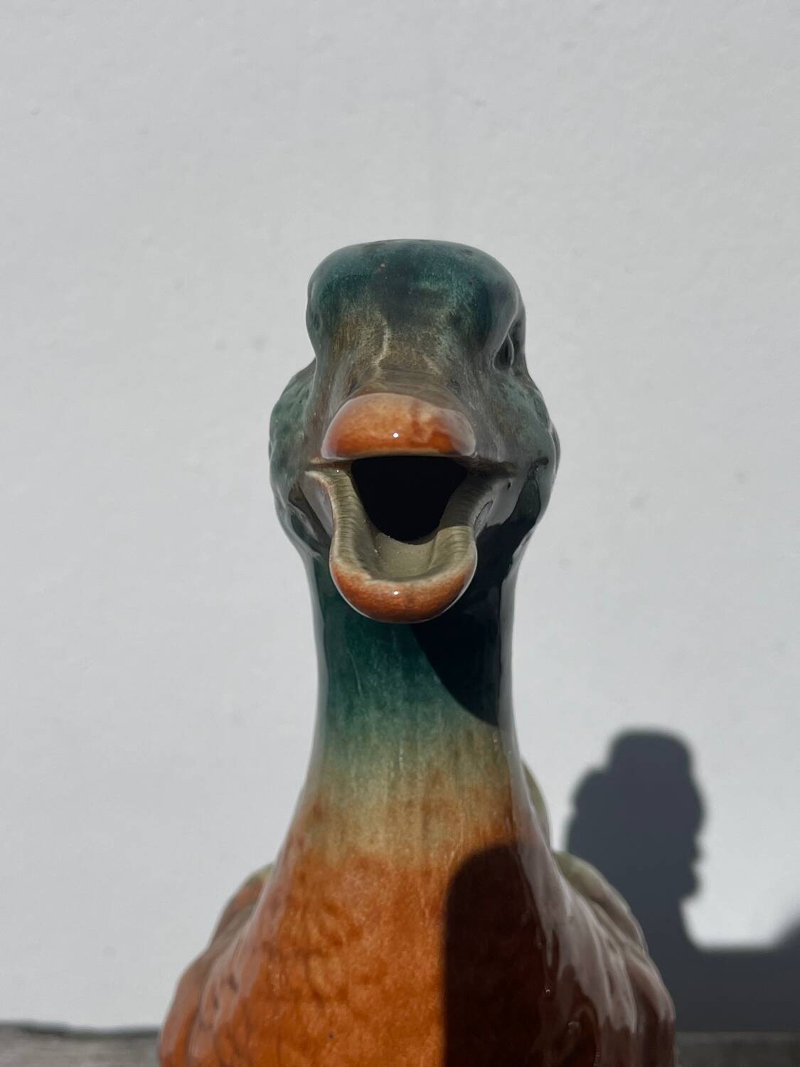 Saint Clément ceramic pitcher duck