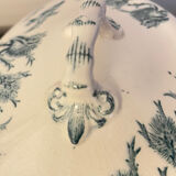 Longwy Ironstone Gravy Boat with Lid, Richelieu Model