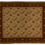 Scandinavian art deco/funkis rug by Greta Gahn. 316 x 263 cm (124 x 104 in).