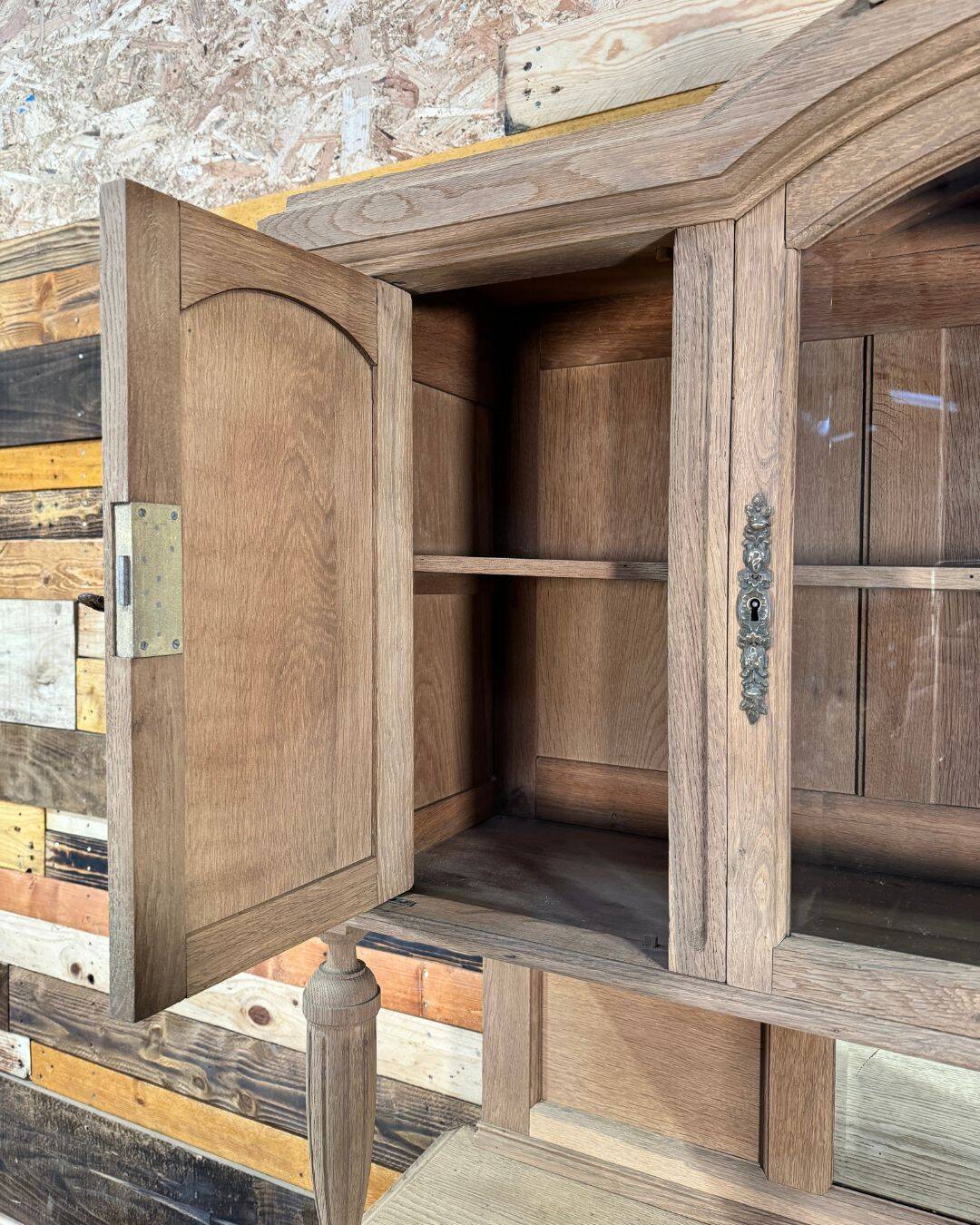 Antique oak sideboard