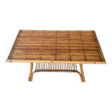 Rattan coffee table