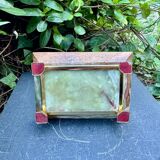 Onyx catchall box from the 1960s, vintage Italy.