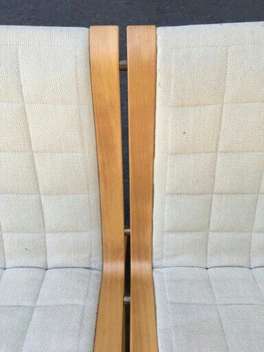 Peter Hvidt & Mølgaard Nielsen for Fritz Hansen Orla - Sofa 2 places model "AX" Scandinavian vintage (1940-1950-1960)