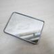Vintage barber mirror to stand or hang 20cm x 14cm