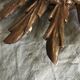 Miroir soleil en bois doré, 60