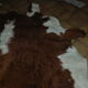 Carpet skin of cow 195x226cm