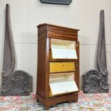 Cartonnier Formant Pupitre En Acajou D’époque Louis Philippe XIX Eme Siècle