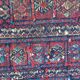 Berber carpet, woven and embroidered, wool 204 x106 cm 20th century