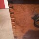 Solid wood chest