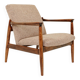 Vintage long chair marshmallow granola 1960 by E.Homa