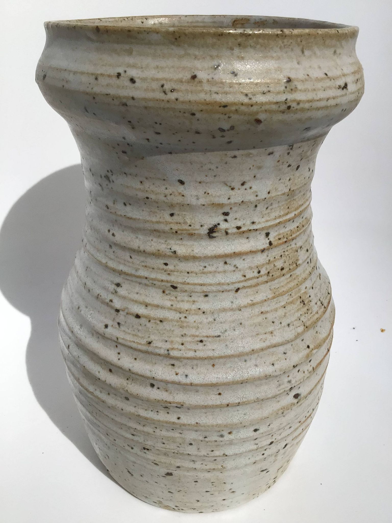 Vase grès artisanal Annie Bel les Baux de Provence