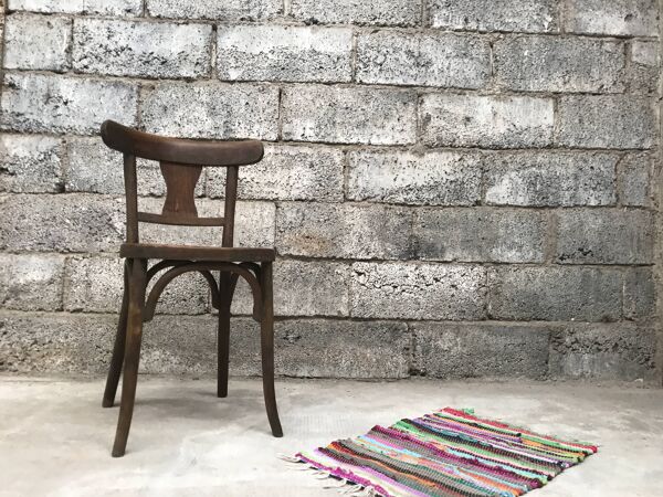 Chaise bistrot Baumann de 1920