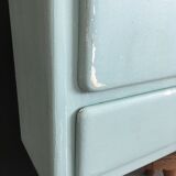 Almond green medicine cabinet