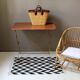 Vintage folding garden table
