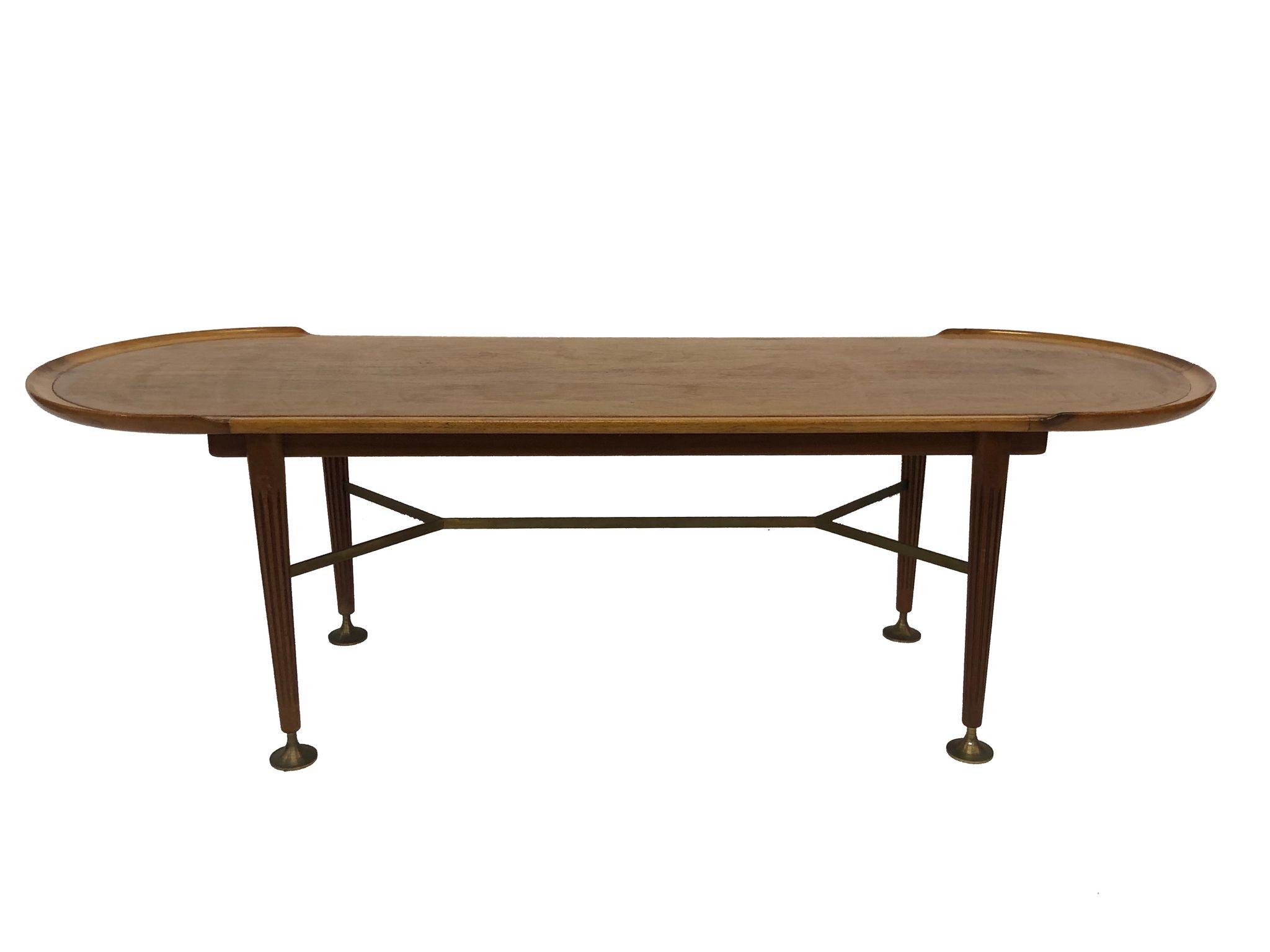 Vintage wooden coffee table, A.A. Patijn for Zijlstra Joure, 1950s