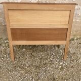 Small stripped oak chest of drawers