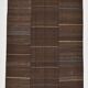 5x8 Dark Brown Ethnic Turkish Kilim Rug, 169x238Cm