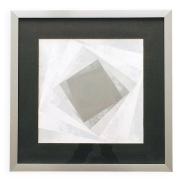 Kinetic Op Art by Barbara Lüdinghausen. Vintage 80s