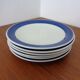 Swedish Stoneware Koka Plates by Hertha Bengtson for Rörstrand, 1960s, Set of 6