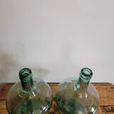 Pair of demijohns